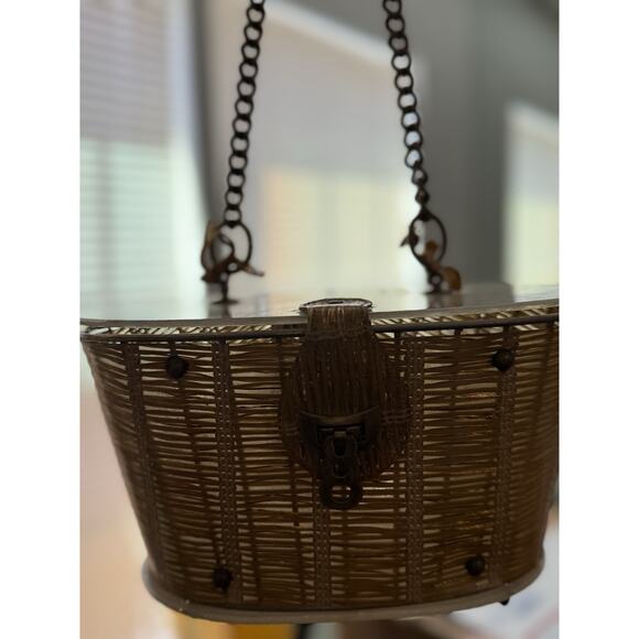 Vintage 1950s Saks Dorset Rex Lucite Purse Coquette Statement Rare - Picture 3 of 9